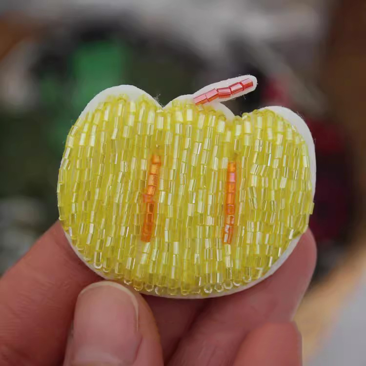 Beaded Hat Bag Brooch Accessories BA0089