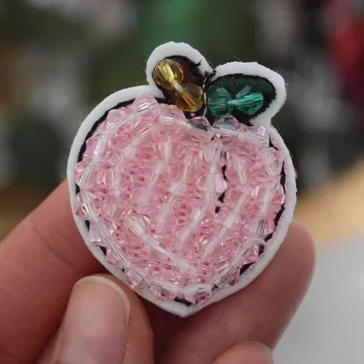 Beaded Hat Bag Brooch Accessories BA0089