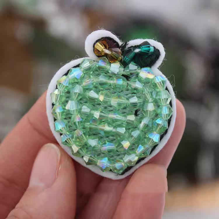 Beaded Hat Bag Brooch Accessories BA0089