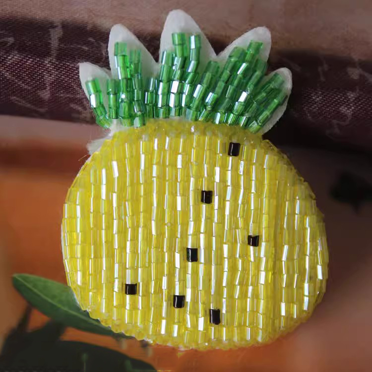 Beaded Hat Bag Brooch Accessories BA0089