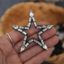 4#Silver Star 6 cm