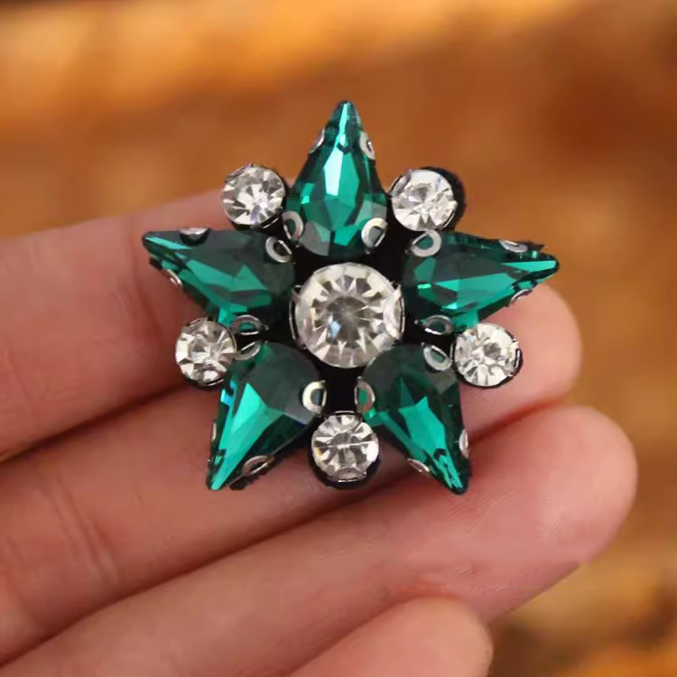 Beaded Star Cloth Patch Accessories BA0071