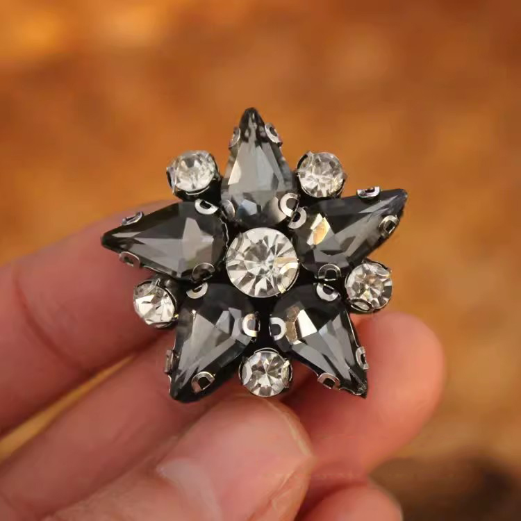 Beaded Star Cloth Patch Accessories BA0071