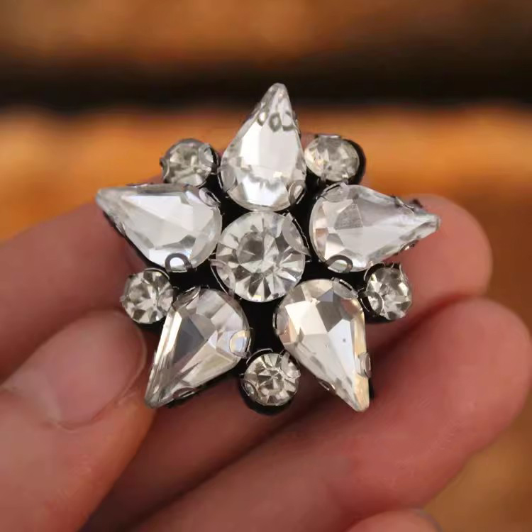 Beaded Star Cloth Patch Accessories BA0071