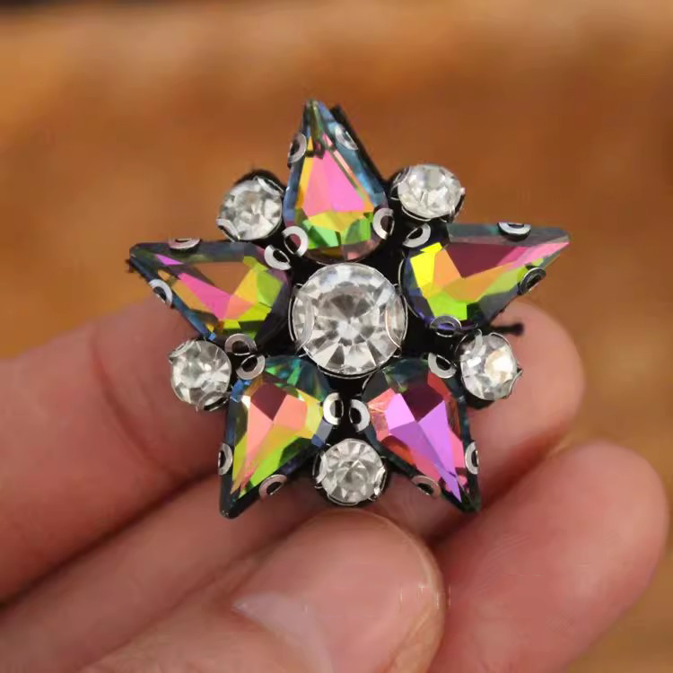 Beaded Star Cloth Patch Accessories BA0071