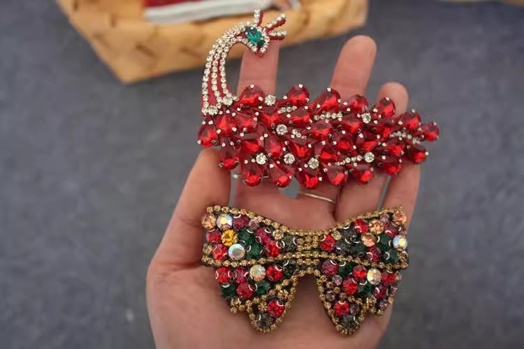 Beaded Sweater Patch Decoration BA0062