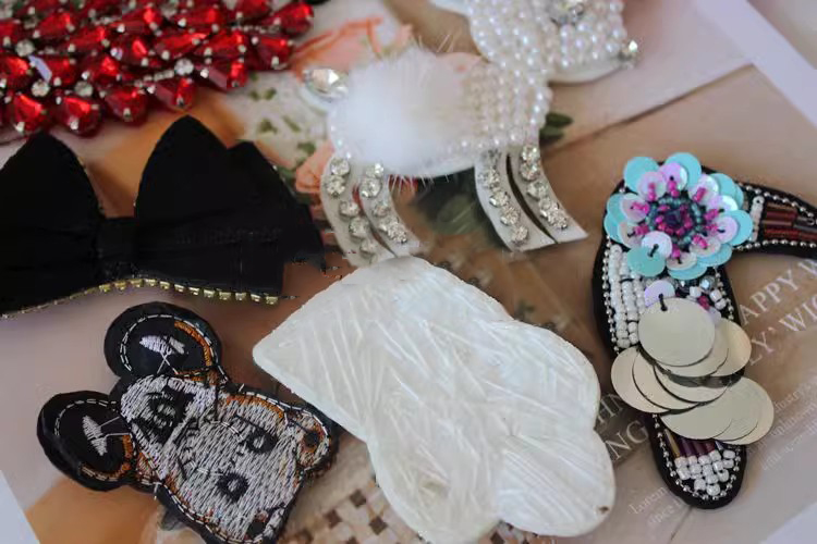 Beaded Sweater Patch Decoration BA0062