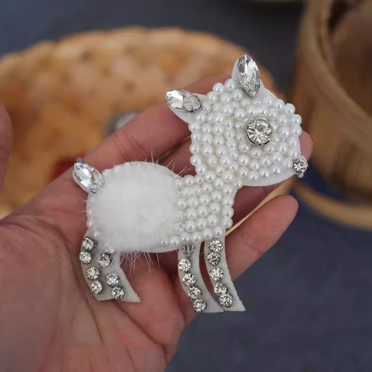 Beaded Sweater Patch Decoration BA0062