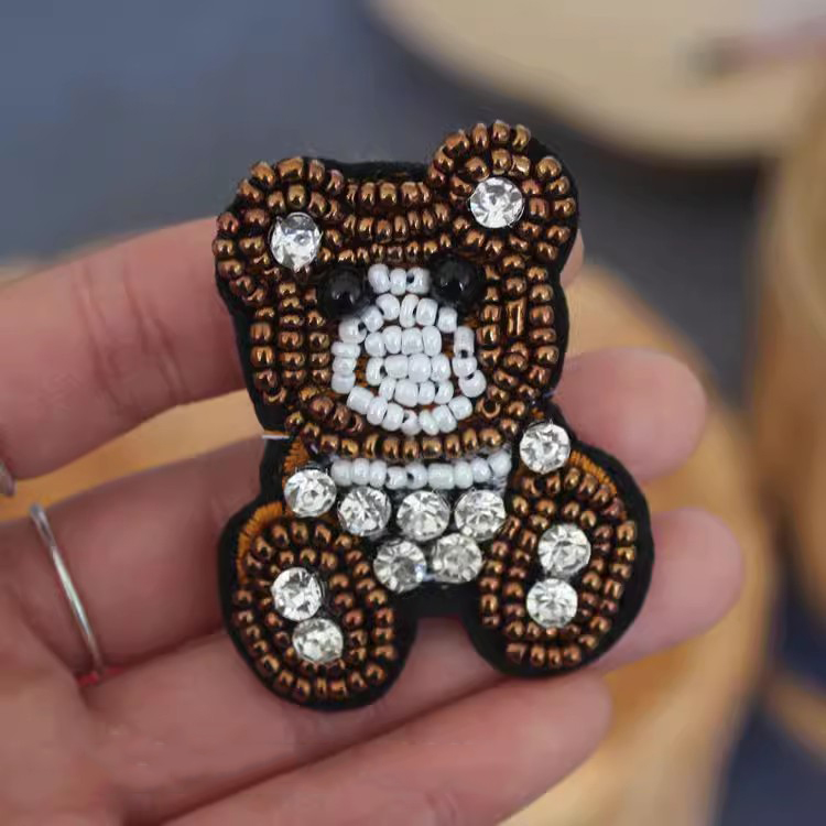 Beaded Sweater Patch Decoration BA0062