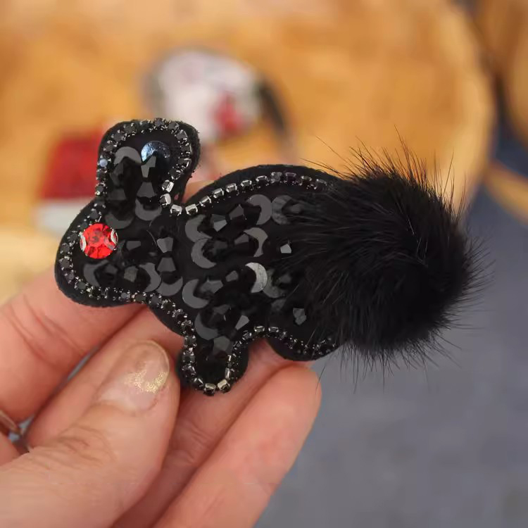 Beaded Sweater Patch Decoration BA0062