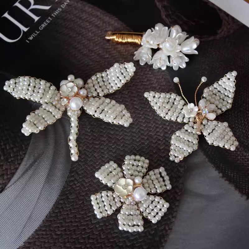 Beads Clothing Decoration Patch BA0086