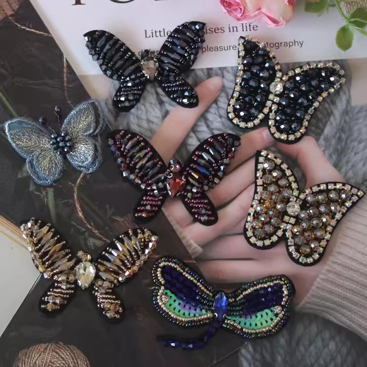 Butterfly Beads Accessories DIY Patch BA0015