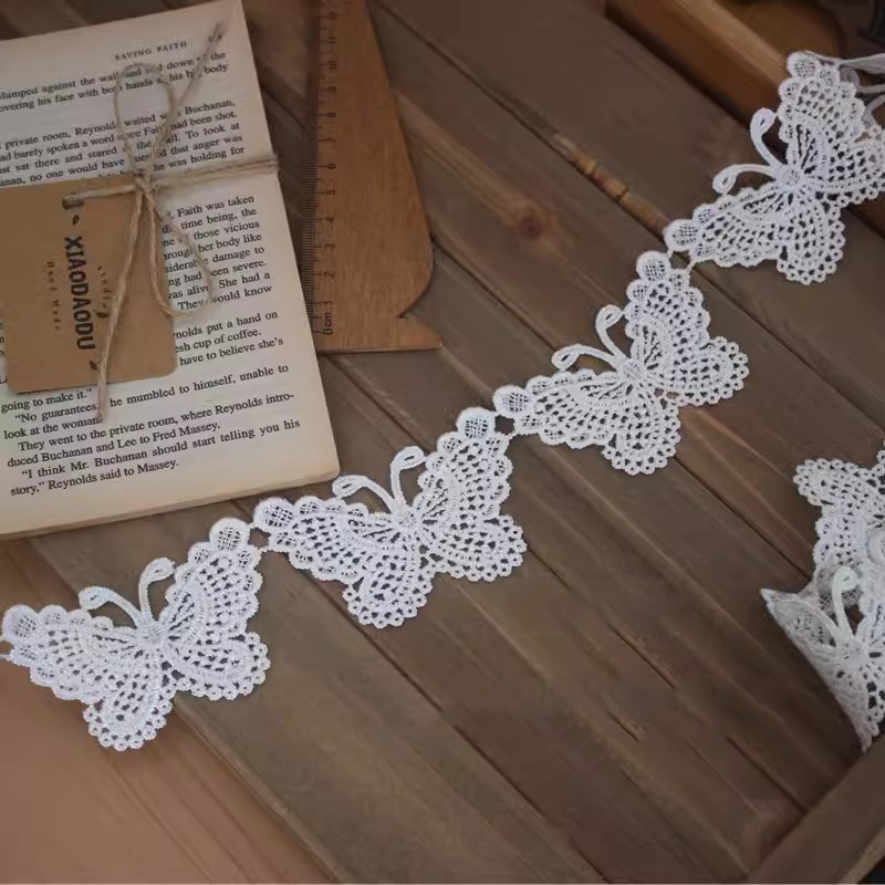 Butterfly Lace Trimming Fabrics LT0160