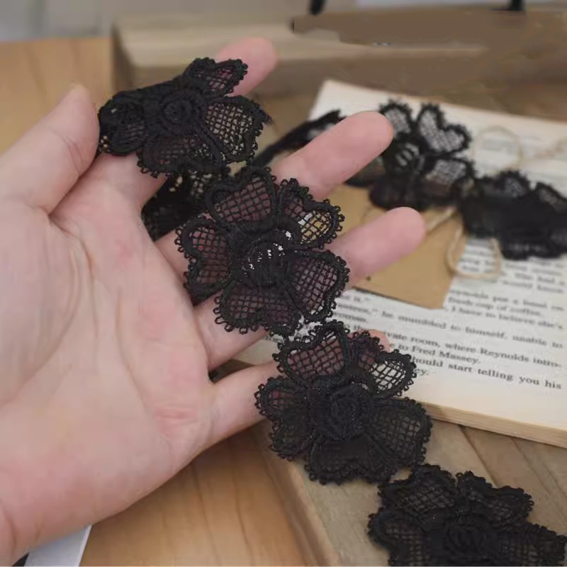 Butterfly Lace Trimming Fabrics LT0160