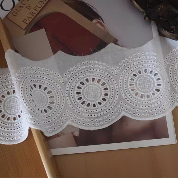 Child Clothing Lace Trim Width 10-14 cm EF0023-Lace Fabric Shop