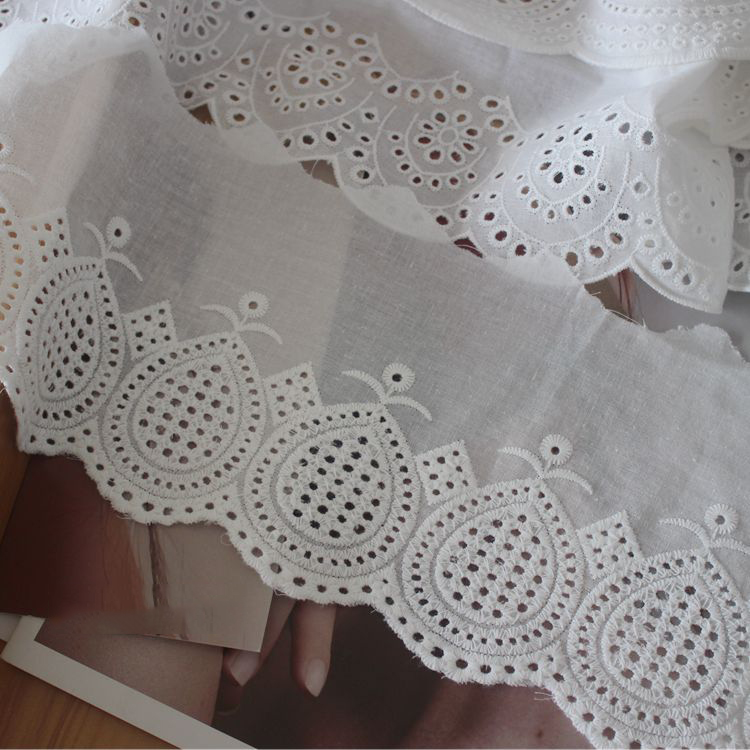 Child Clothing Lace Trim Width 10-14 cm EF0023-Lace Fabric Shop