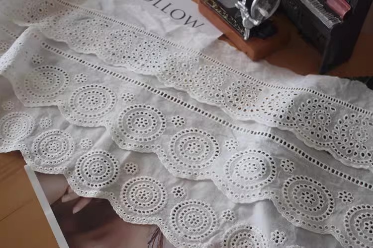 Children Cloth Trim Fabric Width 12 cm EF0022-Lace Fabric Shop