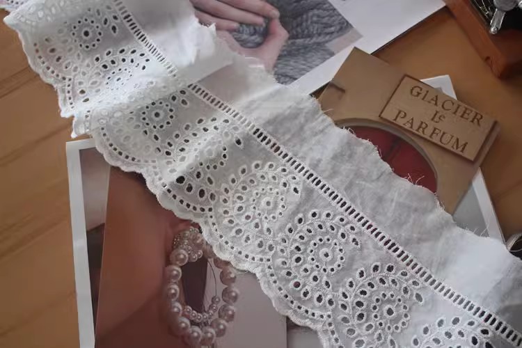 Children Cloth Trim Fabric Width 12 cm EF0022-Lace Fabric Shop