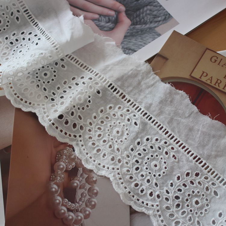 Children Cloth Trim Fabric Width 12 cm EF0022-Lace Fabric Shop