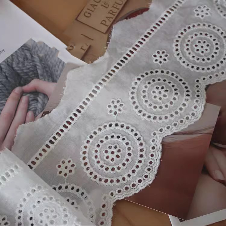 Children Cloth Trim Fabric Width 12 cm EF0022-Lace Fabric Shop