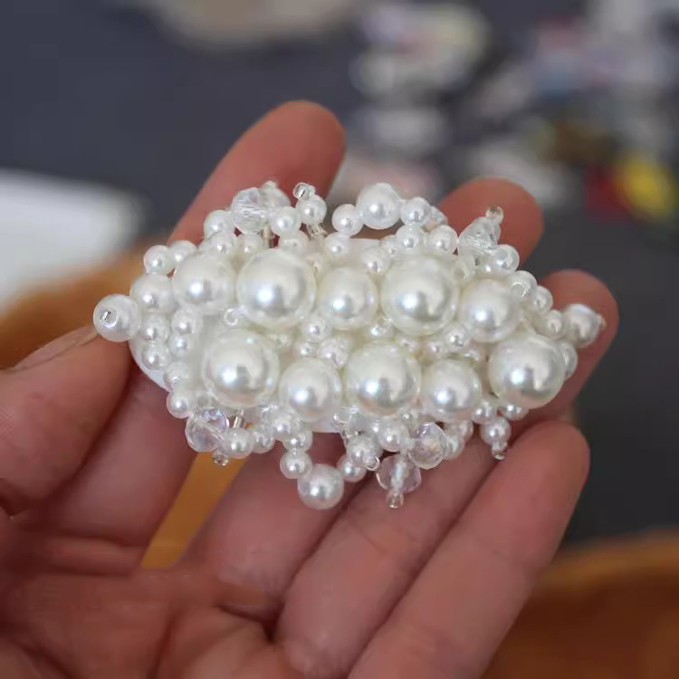 Color Beaded Brooch DIY Accessories BA0031