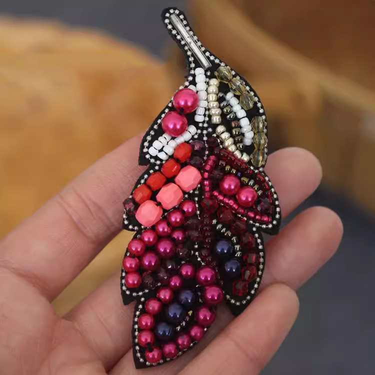 Color Beaded DIY Clothing Accessories BA0047