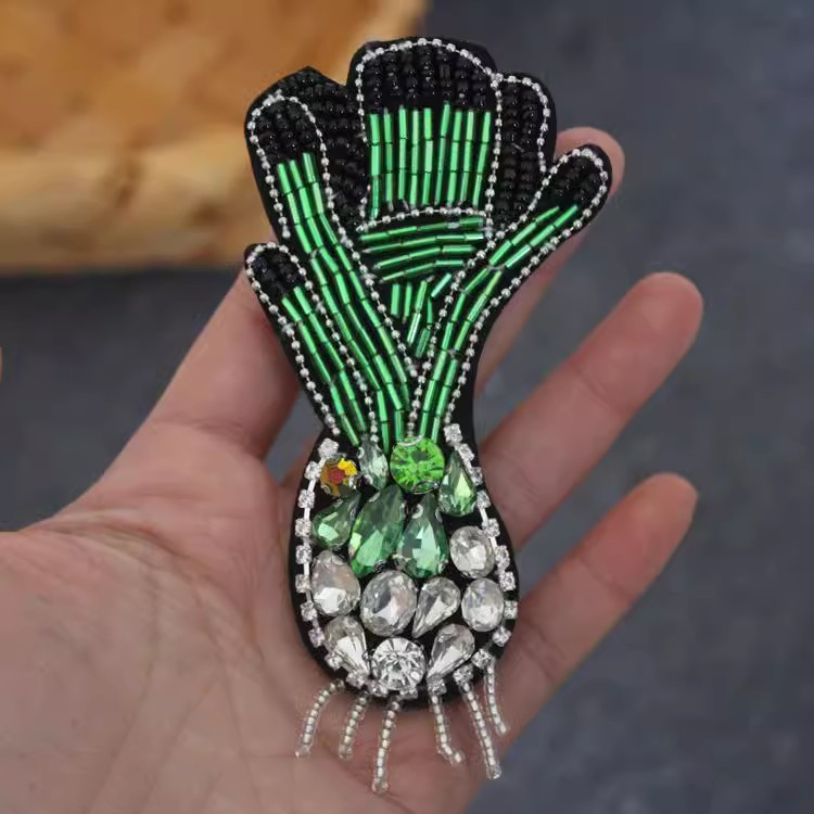 Color Beaded DIY Clothing Accessories BA0047