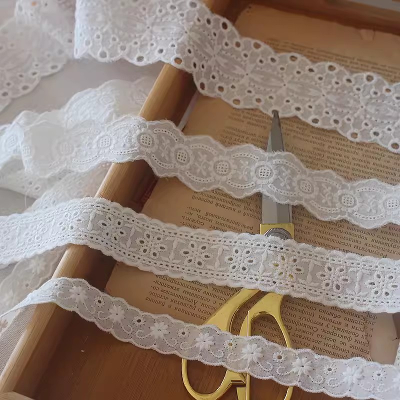 Cotton Lace Curtains Trim Width 2-5 cm EF0111