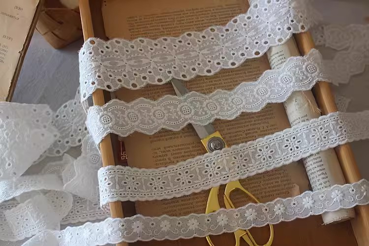 Cotton Lace Curtains Trim Width 2-5 cm EF0111