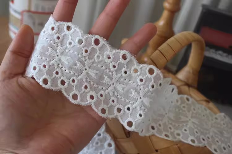 Cotton Lace Curtains Trim Width 2-5 cm EF0111