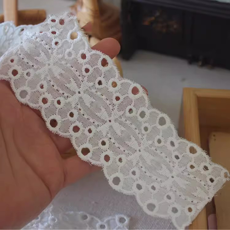 Cotton Lace Curtains Trim Width 2-5 cm EF0111