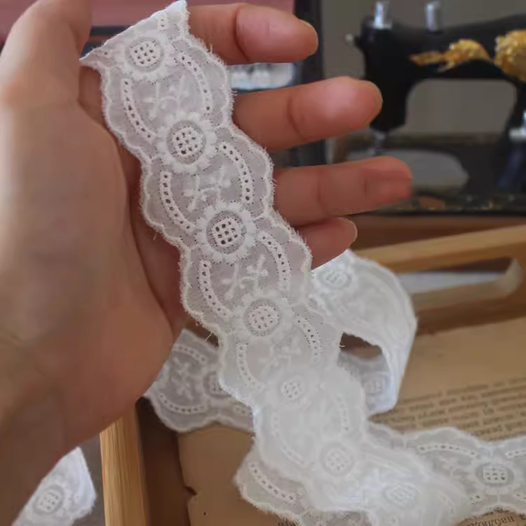 Cotton Lace Curtains Trim Width 2-5 cm EF0111