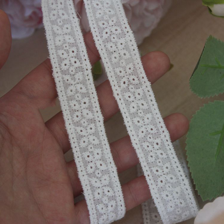 Cotton Lace Fabric Material Width 1-3 cm EF0038-Lace Fabric Shop