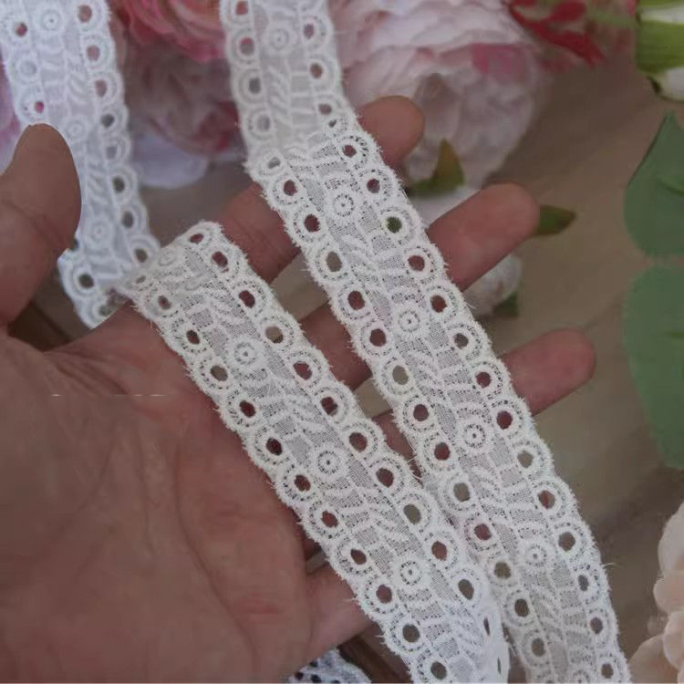 Cotton Lace Fabric Material Width 1-3 cm EF0038-Lace Fabric Shop