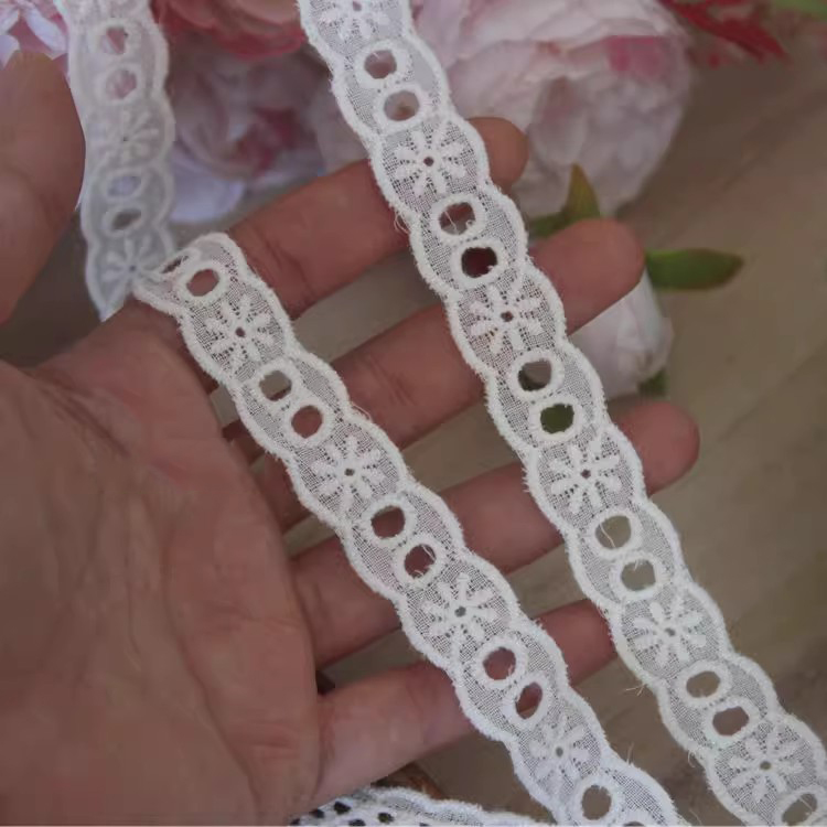 Cotton Lace Fabric Material Width 1-3 cm EF0038-Lace Fabric Shop
