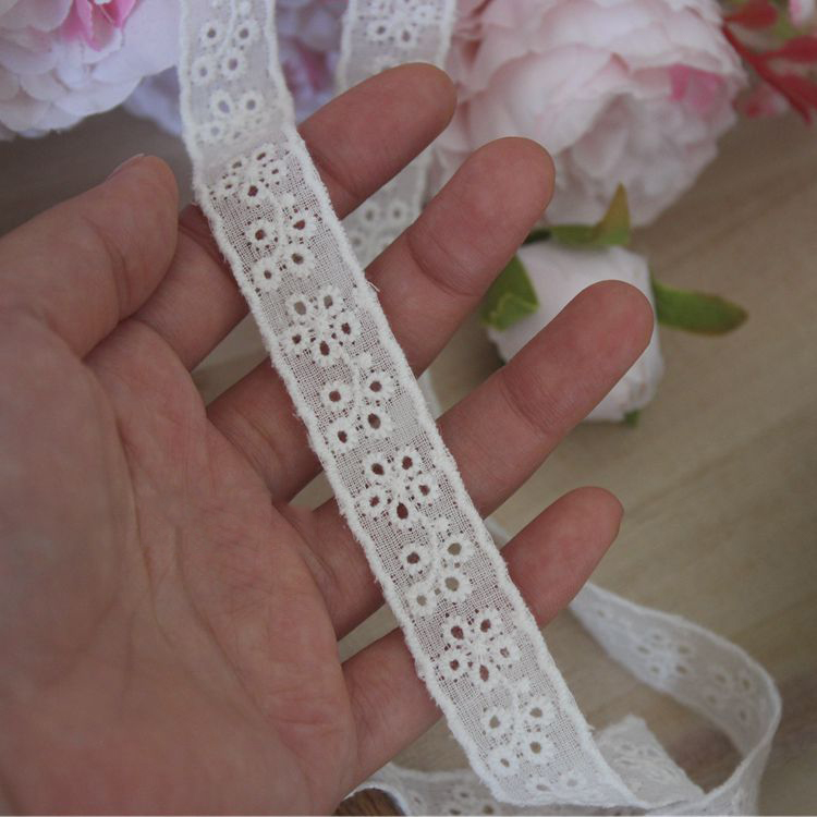 Cotton Lace Fabric Material Width 1-3 cm EF0038-Lace Fabric Shop