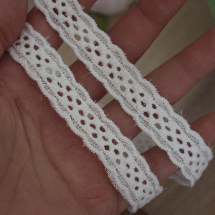 Cotton Lace Fabric Material Width 1-3 cm EF0038-Lace Fabric Shop