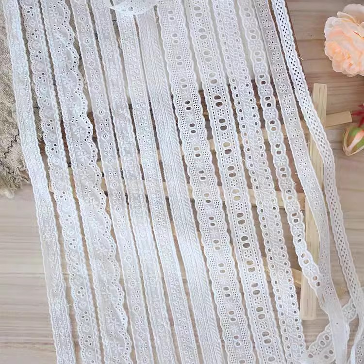Cotton Lace Fabric Material Width 1-3 cm EF0038-Lace Fabric Shop