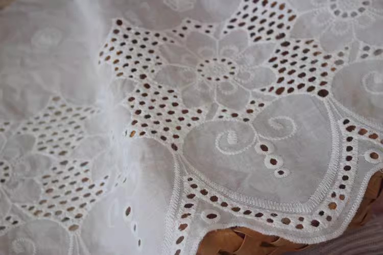 DIY Child Clothing Fabric Width 26-35 cm EF0032-Lace Fabric Shop