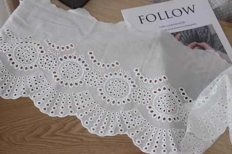 DIY Child Clothing Fabric Width 26-35 cm EF0032-Lace Fabric Shop