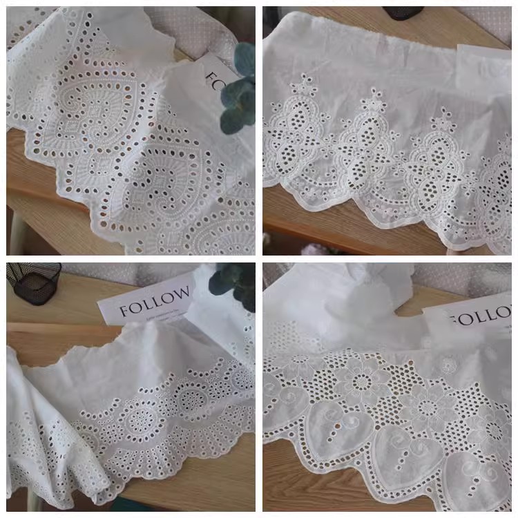DIY Child Clothing Fabric Width 26-35 cm EF0032-Lace Fabric Shop