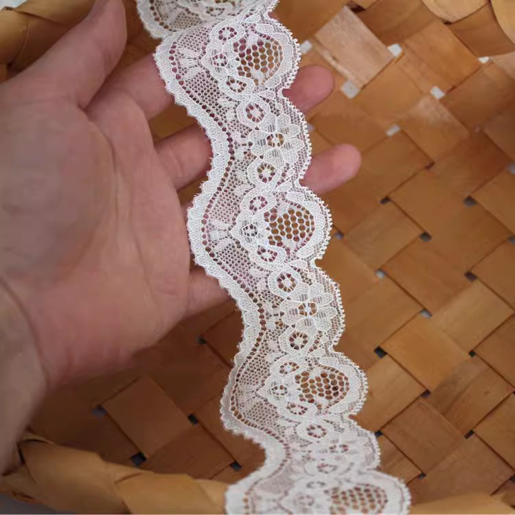 Decorative Elastic Lace Trim Width 4-6 cm LT0388