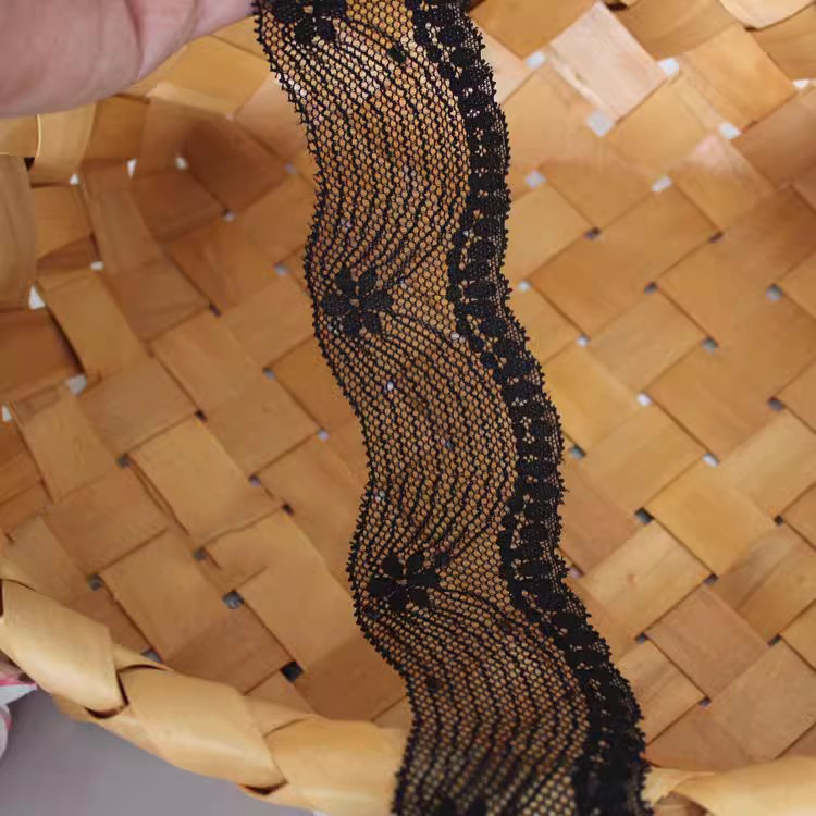 Decorative Elastic Lace Trim Width 4-6 cm LT0388