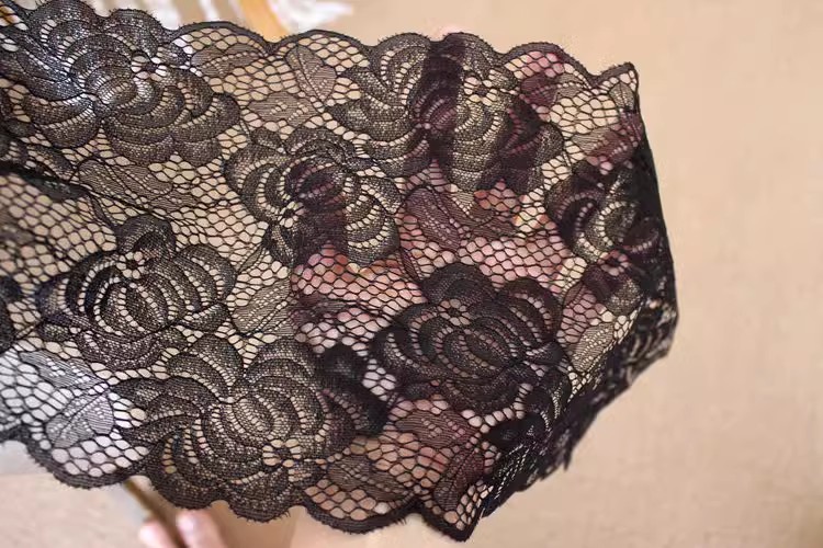 Dress DIY Elastic Lace Trim Material 18-22 cm LT0410