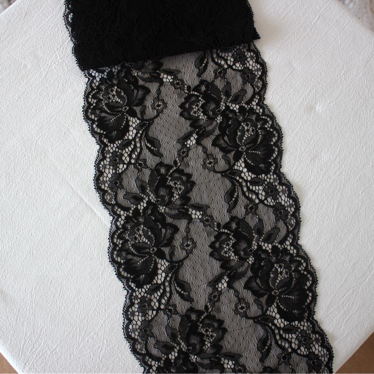 Dress DIY Elastic Lace Trim Material 18-22 cm LT0410