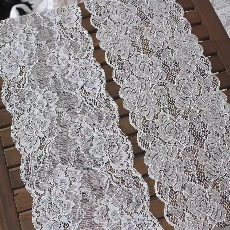 Dress DIY Elastic Lace Trim Material 18-22 cm LT0410