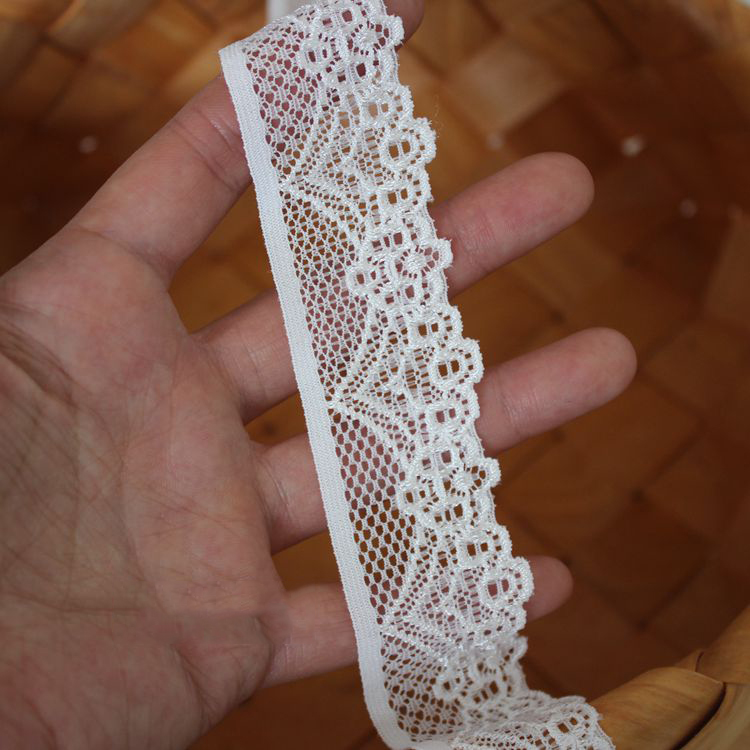 Elastic Border Lace Trimming Width 3 cm LT0385