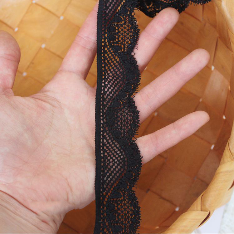 Elastic Border Lace Trimming Width 3 cm LT0385