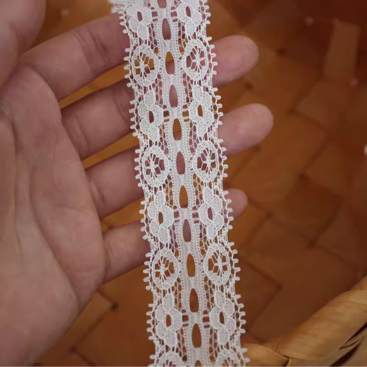 Elastic Border Lace Trimming Width 3 cm LT0387