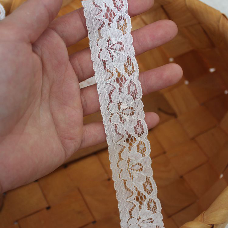 Elastic Border Lace Trimming Width 3 cm LT0387